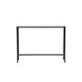 Voir la diapositive 4 : Paris Prix Console Design en Verre  Dipp  100cm Noir & Transparent