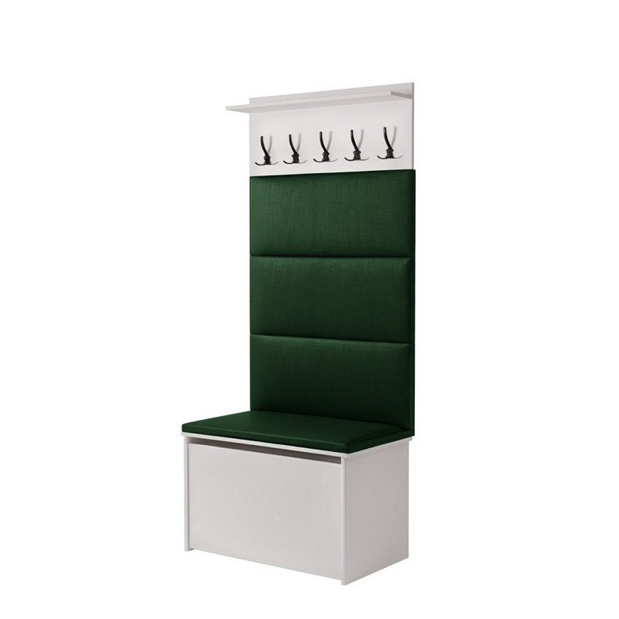 1001JOUETS Porte-manteau ady vert coffre et siège