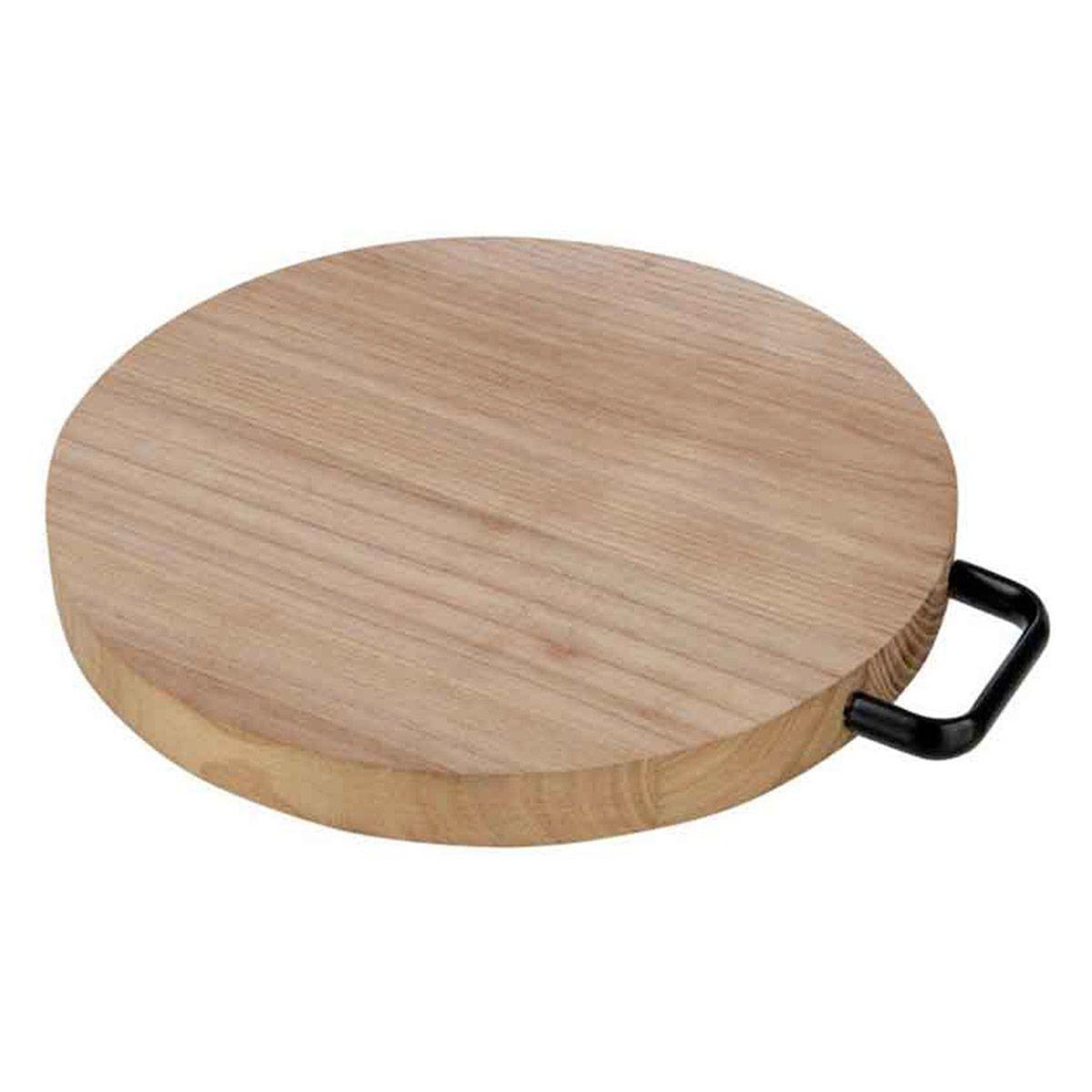 J-LINE Planche à Découper  Anse Bois  33cm Naturel