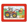 Voir la diapositive 4 : RAVENSBURGER RAVENSBURGER Excavators, tractor and dump car, 3x6st.