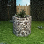 VIDAXL Lit sureleve a gabion hexagonale 100x90x100 cm