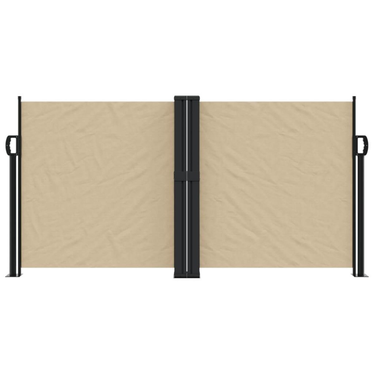 VIDAXL Auvent lateral retractable beige 120x1000 cm