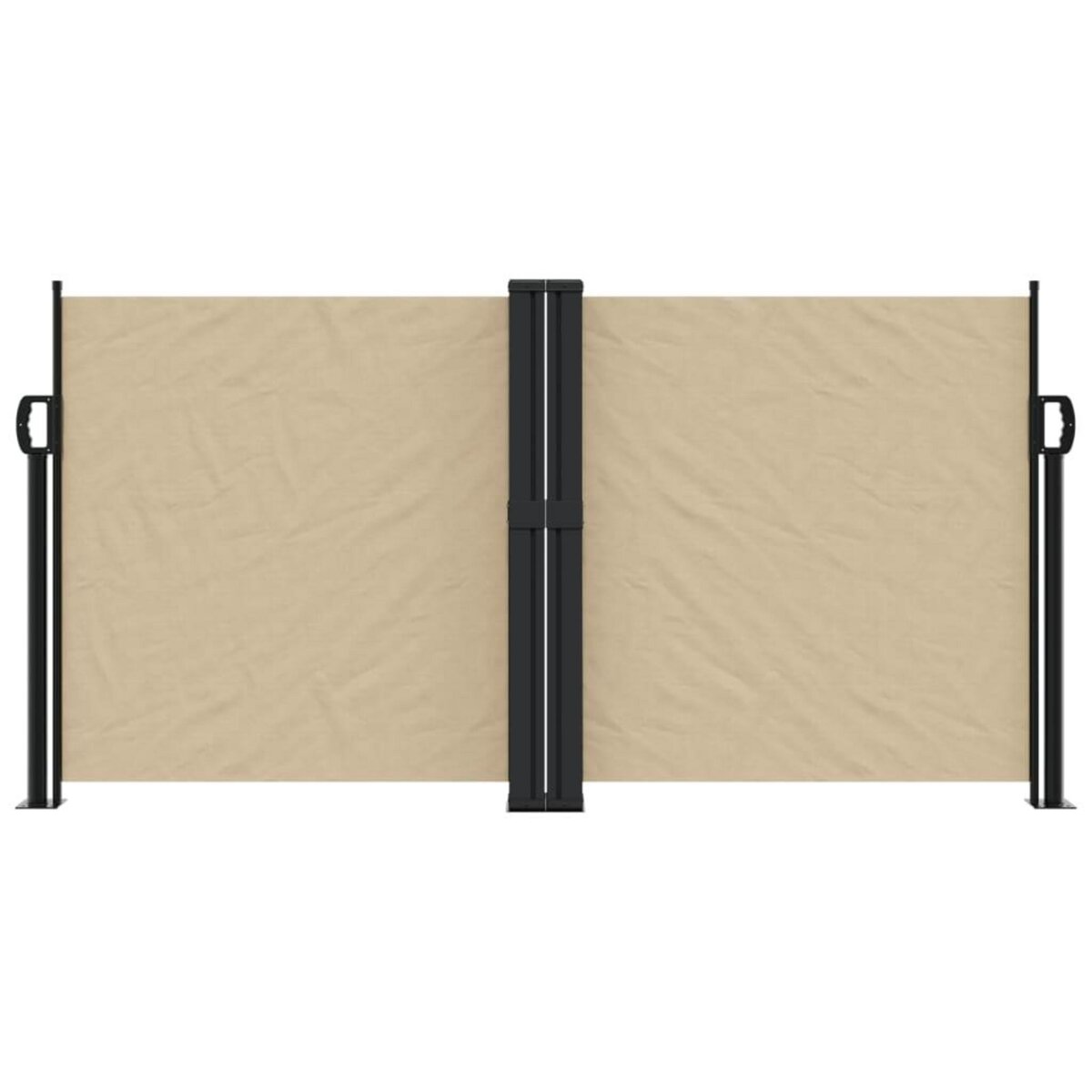 VIDAXL Auvent lateral retractable beige 120x1000 cm