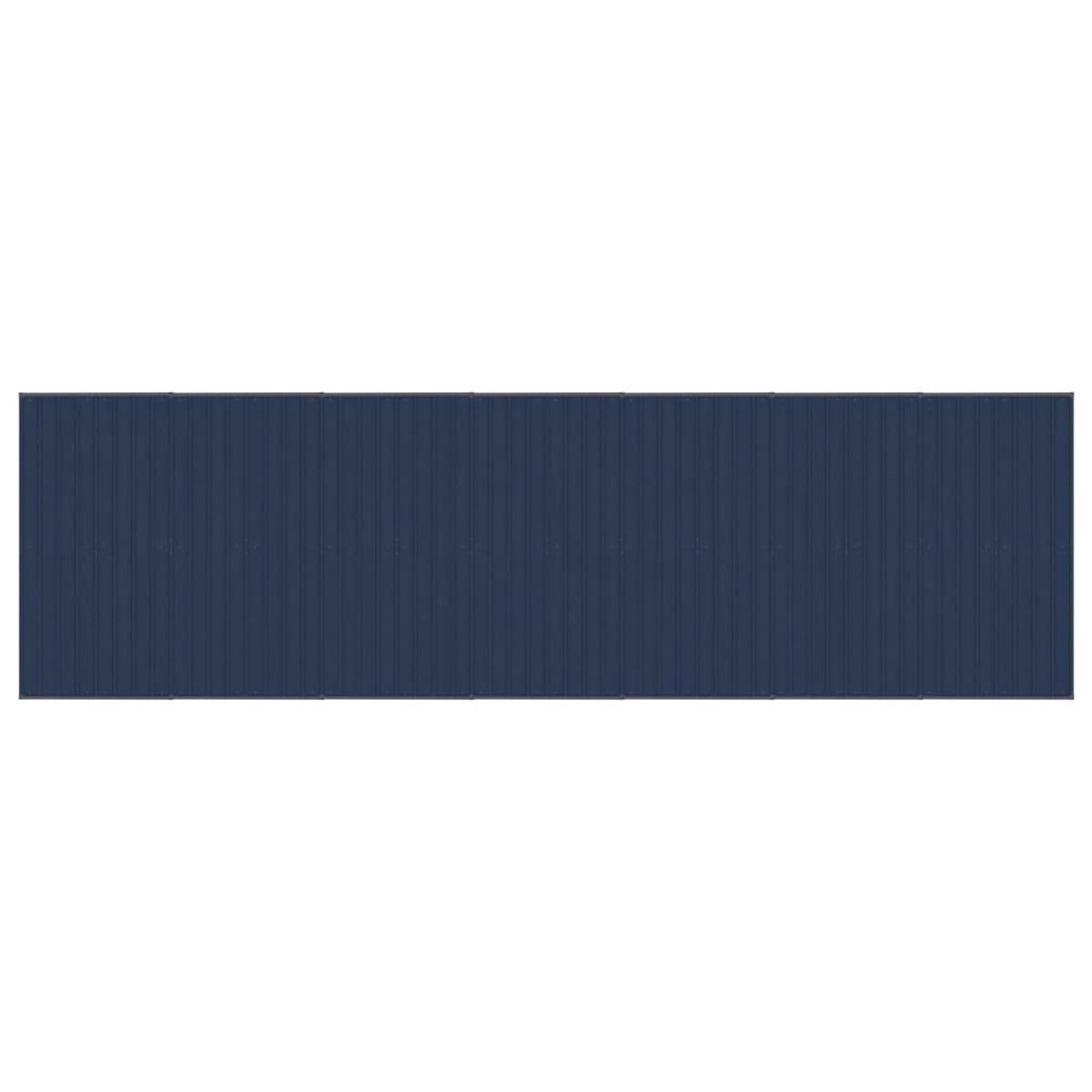 VIDAXL Chenil d'exterieur avec toit pour chiens Acier 12,9 m²