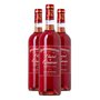 Lot de 3 bouteilles De Quinsac Bordeaux Clairet Rose 2018