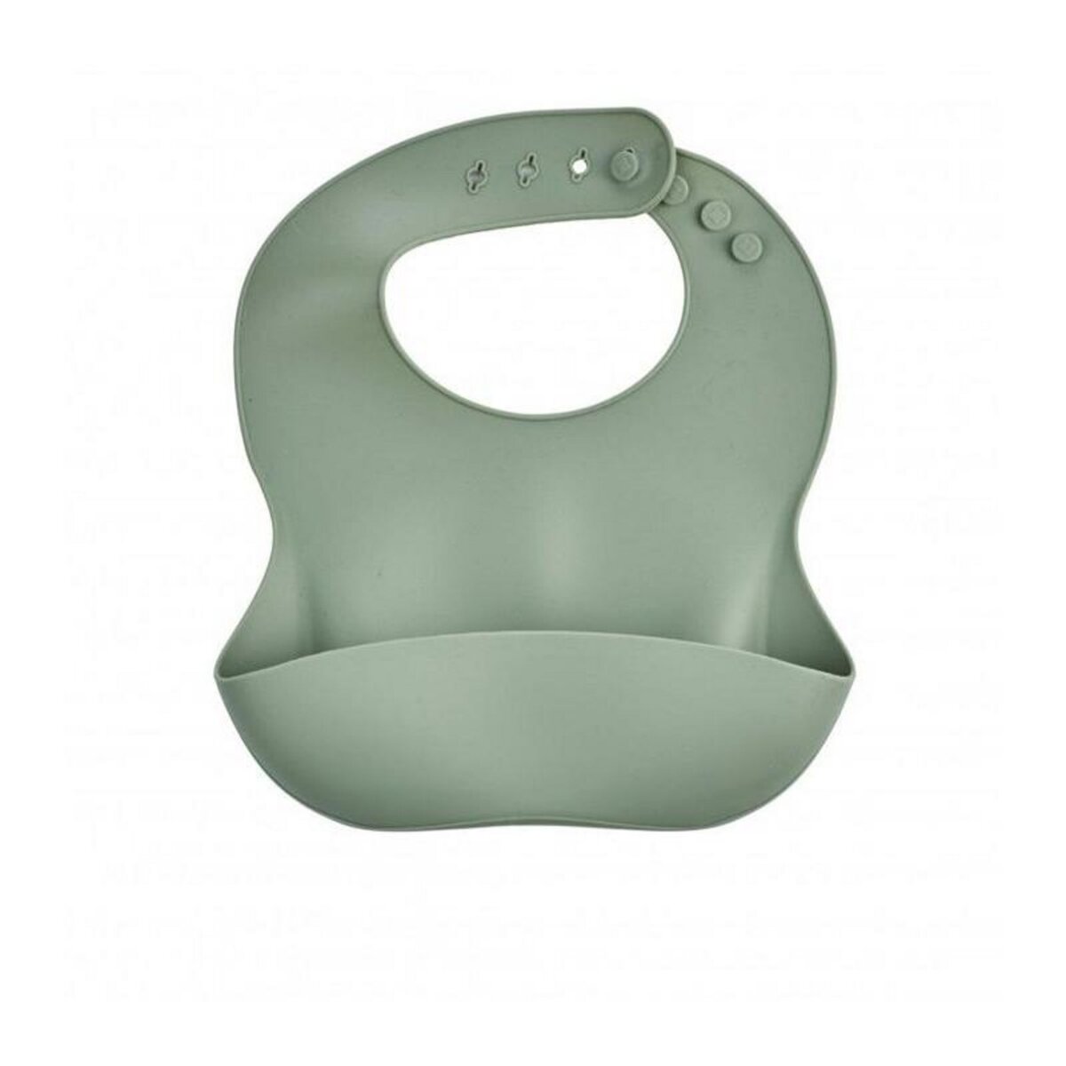 THERMOBABY LOT DE 2 BAVOIRS SILICONE 1 VERT CACTUS + 1 GRIS