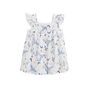 Voir la diapositive 2 : Petit Béguin Robe enfant en gaze de coton Tiana