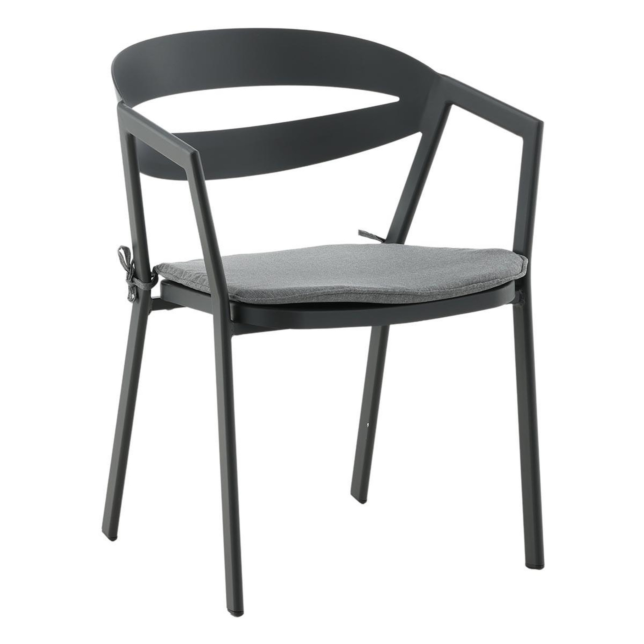 Paris Prix Chaise de jardin design  split  76cm noir