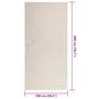 Voir la diapositive 6 : VIDAXL Tapis ZIZUR creme 100x200 cm aspect de jute interieur exterieur