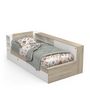 Voir la diapositive 2 : Lit 90x190/200 cm avec rangements LOREDANA