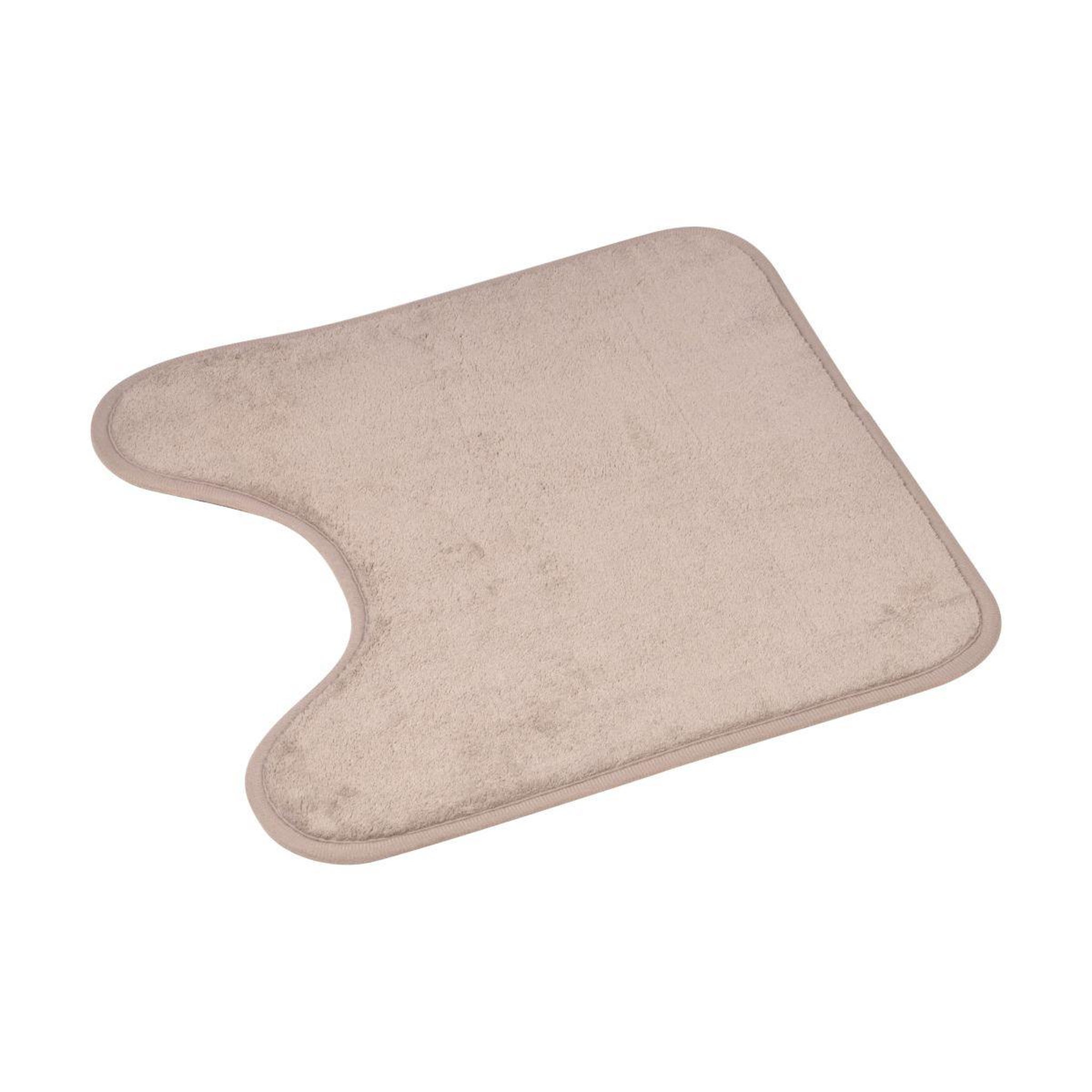 Douceur d'Intérieur Tapis contour wc  vitamine ii  45x45cm taupe