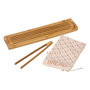 Voir la diapositive 1 : FIVE Planche à Pain & 2 Accessoires  Bambou  50cm Naturel