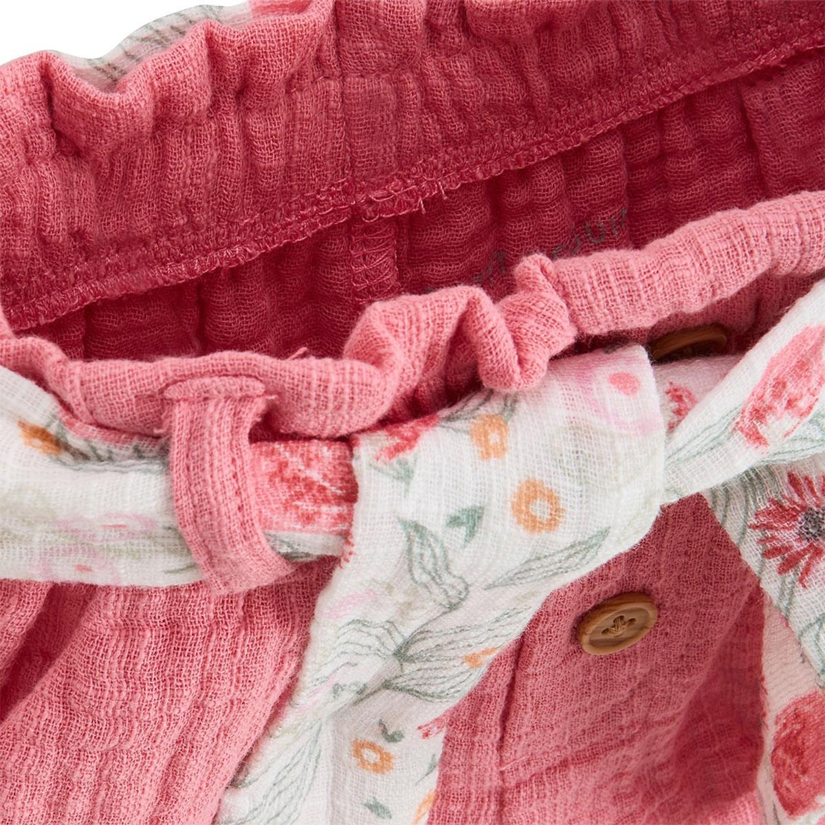 Petit Béguin Short enfant en gaze de coton Anaelle