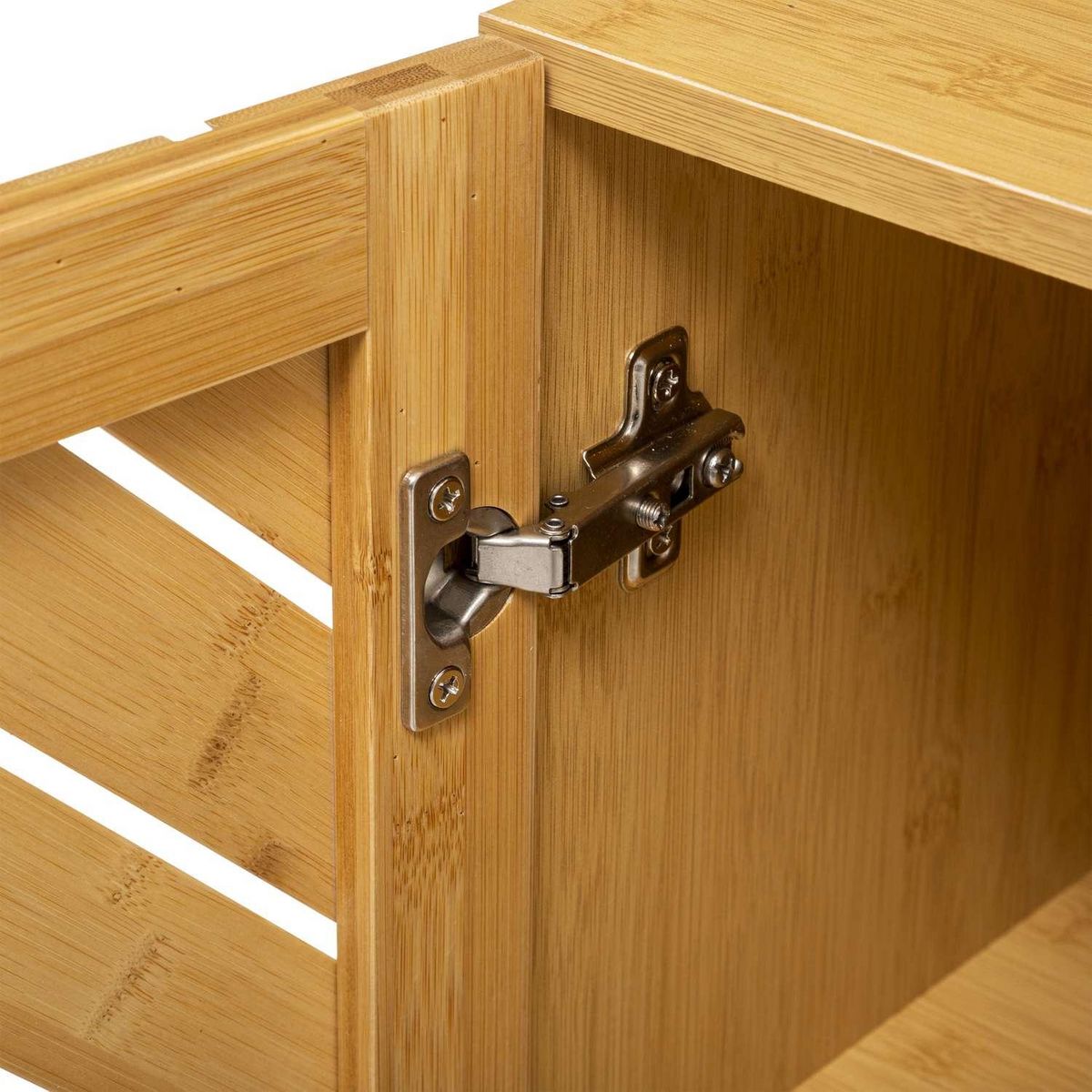 FIVE Meuble de salle de bain 1 porte en bambou BATH N' MODUL - Beige