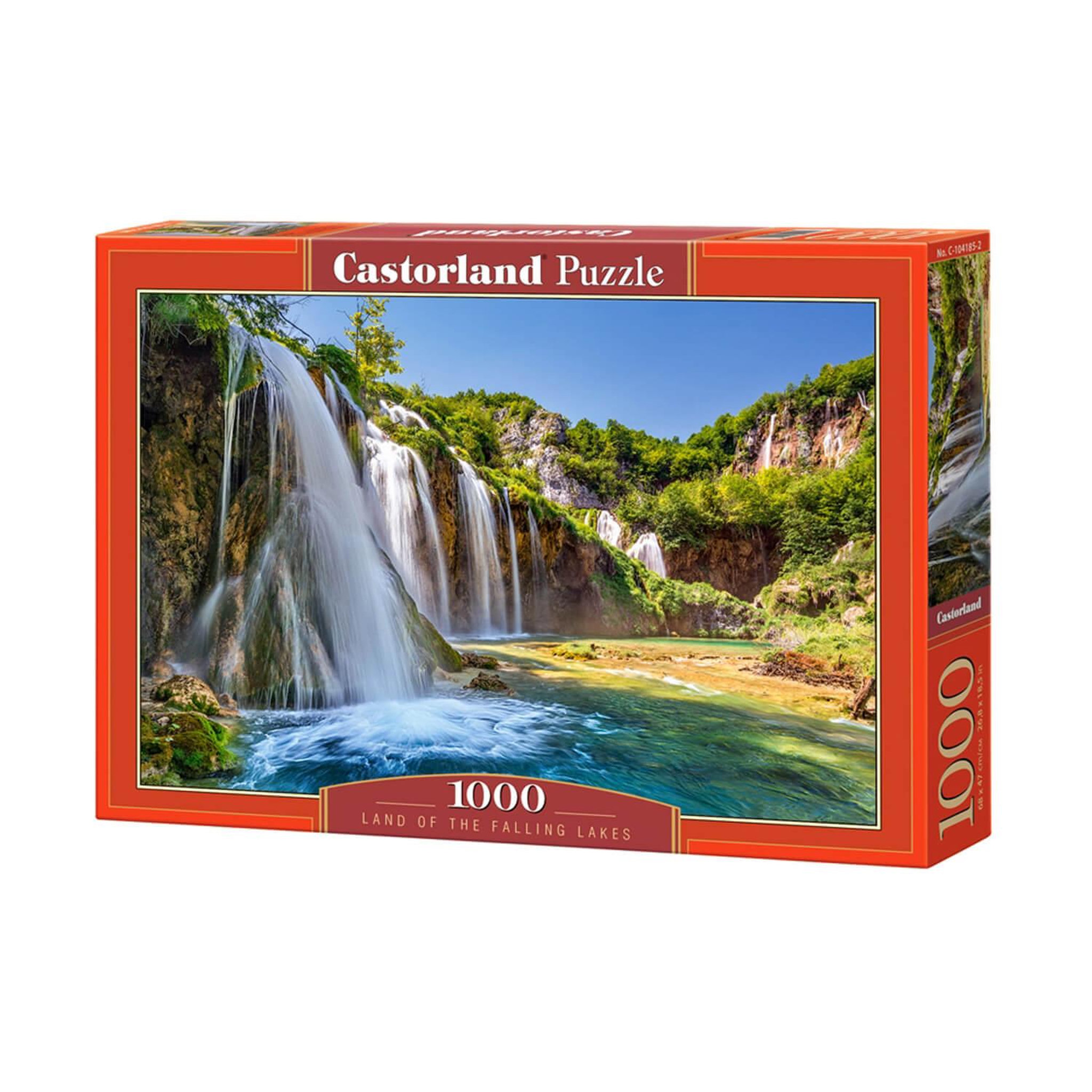 Voir la diapositive 2 : Castorland Puzzle 1000 pièces : Land of the Falling Lakes