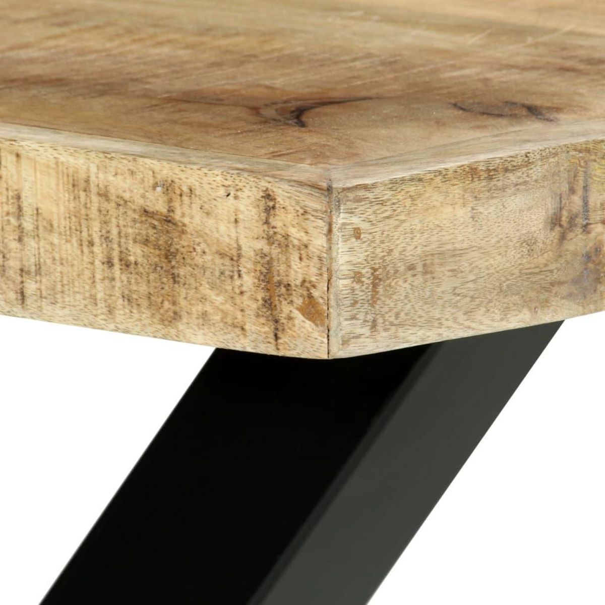 VIDAXL Table a manger 180x90x76 cm Bois de manguier massif