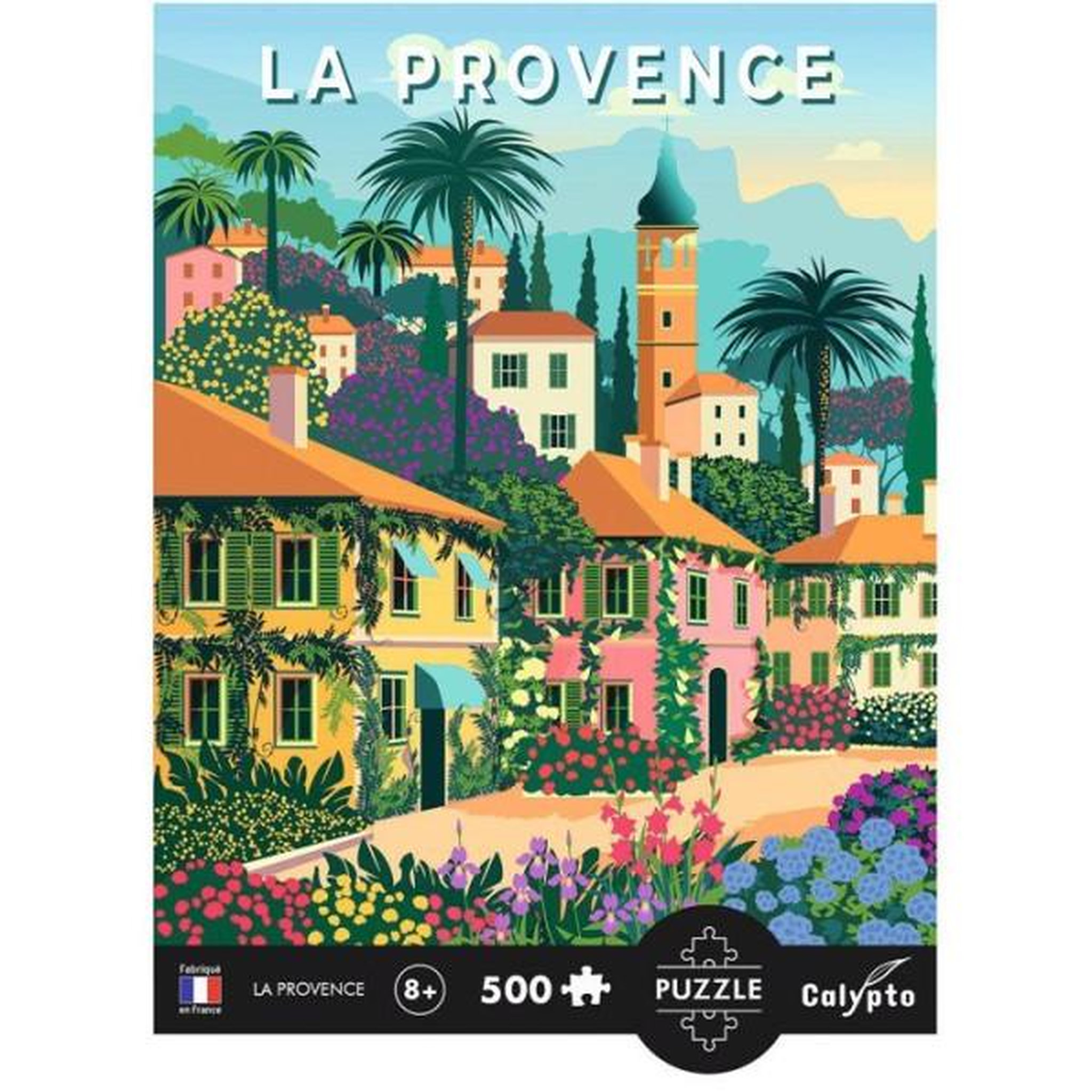 Voir la diapositive 4 : Sentosphere Puzzle SentoSphère La Provence 500 pièces