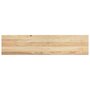 Voir la diapositive 4 : VIDAXL Marches d'escalier 4pcs non traite 110x30x2cm bois chene massif