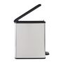 Voir la diapositive 6 : CURVER Poubelle Slim - SLIM BIN - CURVER - 25L - Design compact - 41 x 27 x 55 cm - Gris métallisé