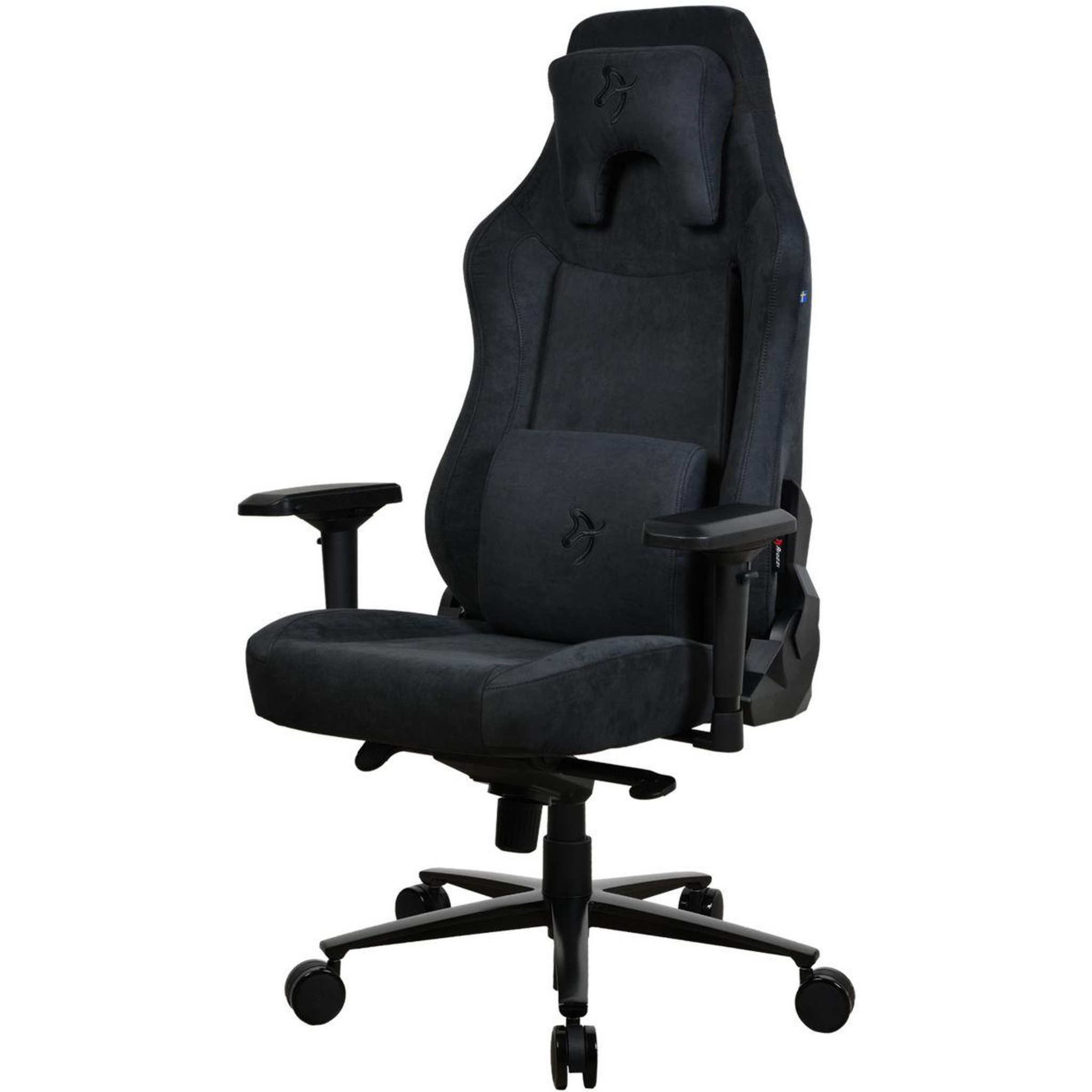 Voir la diapositive 2 : AROZZI Chaise gaming Vernazza Soft Fabric Pure Black