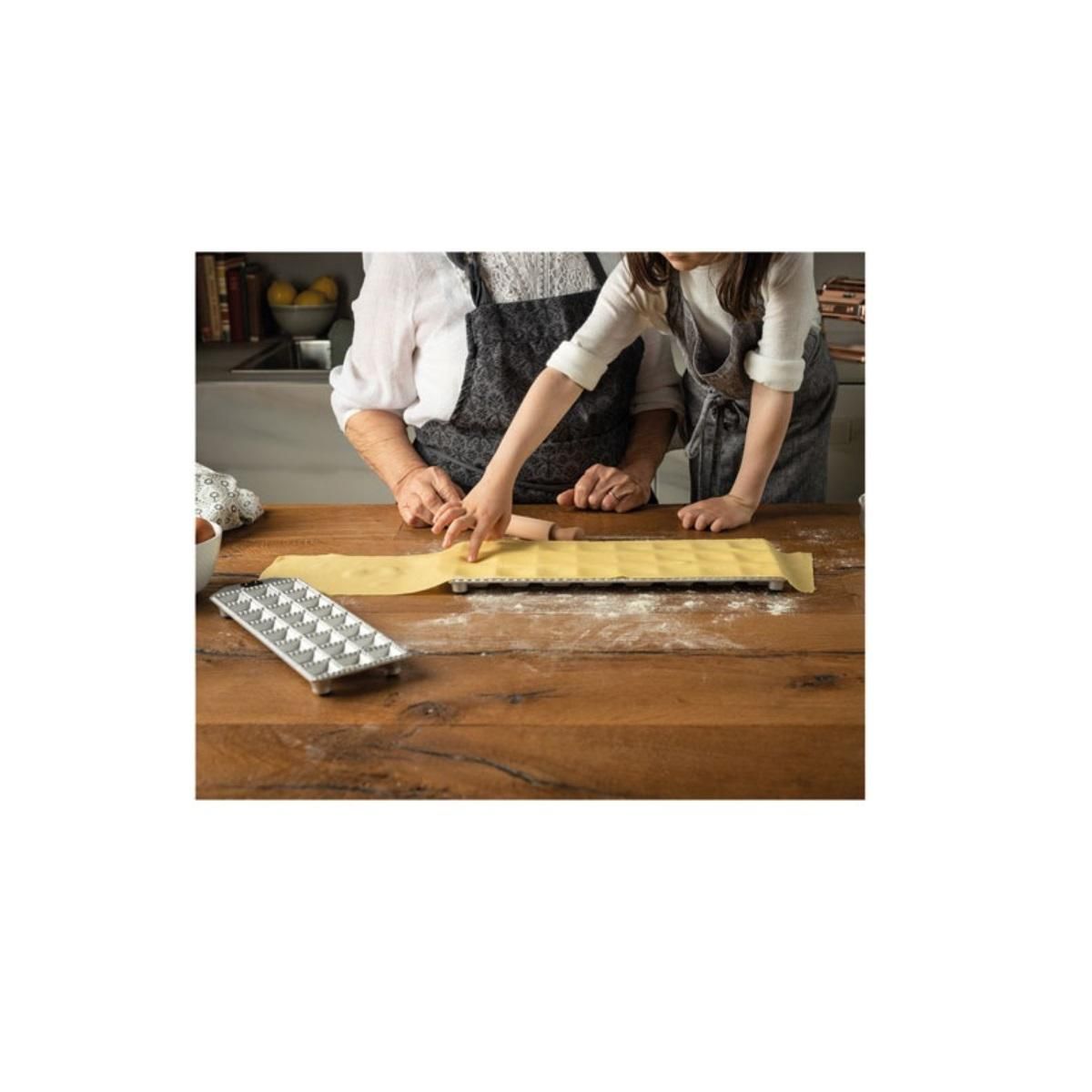 Marcato Moule à ravioli 48 carrés de 2.5x2.5cm - RA-Q25X48-CLS