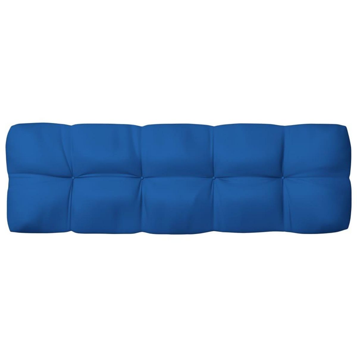 VIDAXL Coussins de canape palette lot de 7 Bleu royal