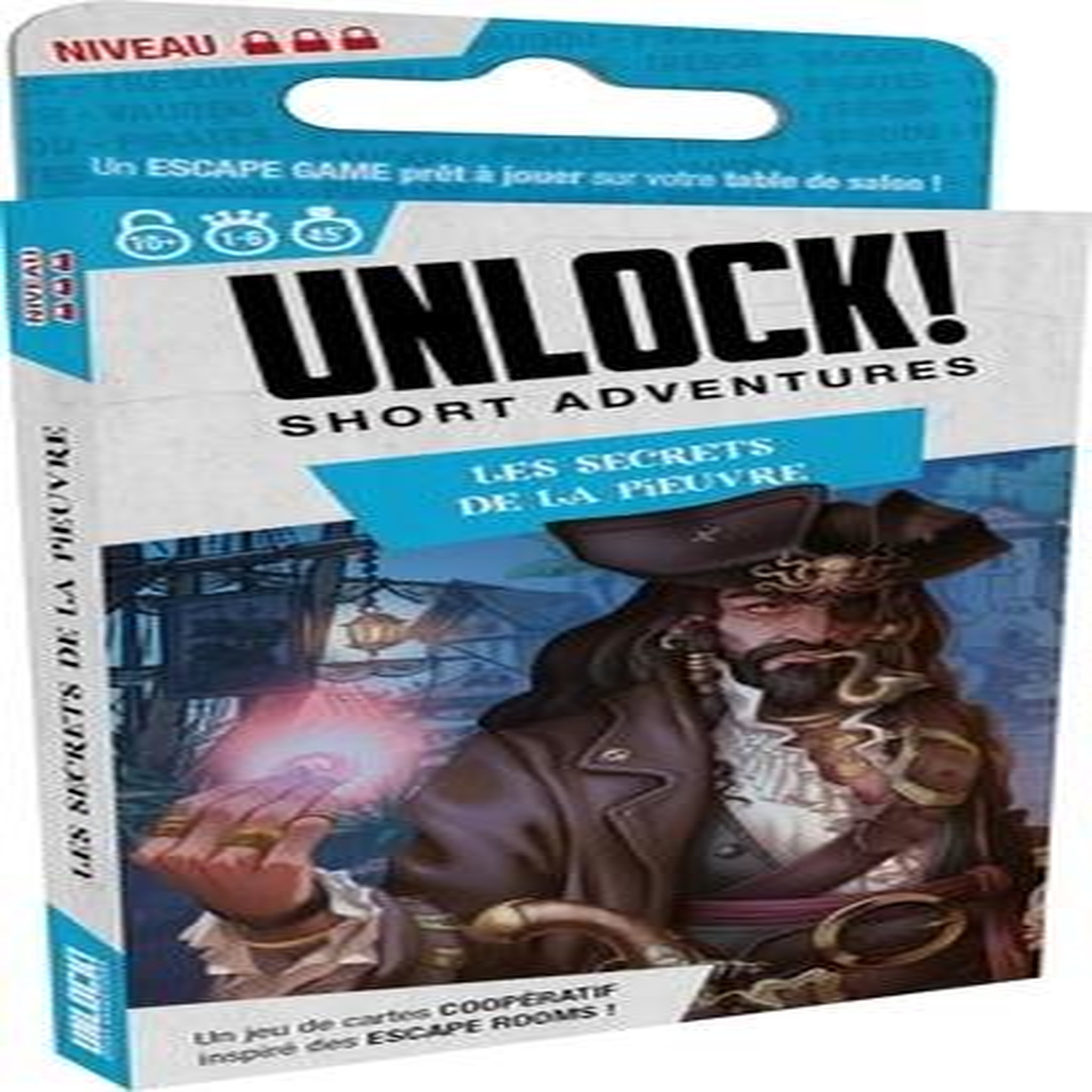 Asmodee UNLOCK! SHORT ADV. : LES SECRETS DE LA PIEUVRE, Demaegd Cyril