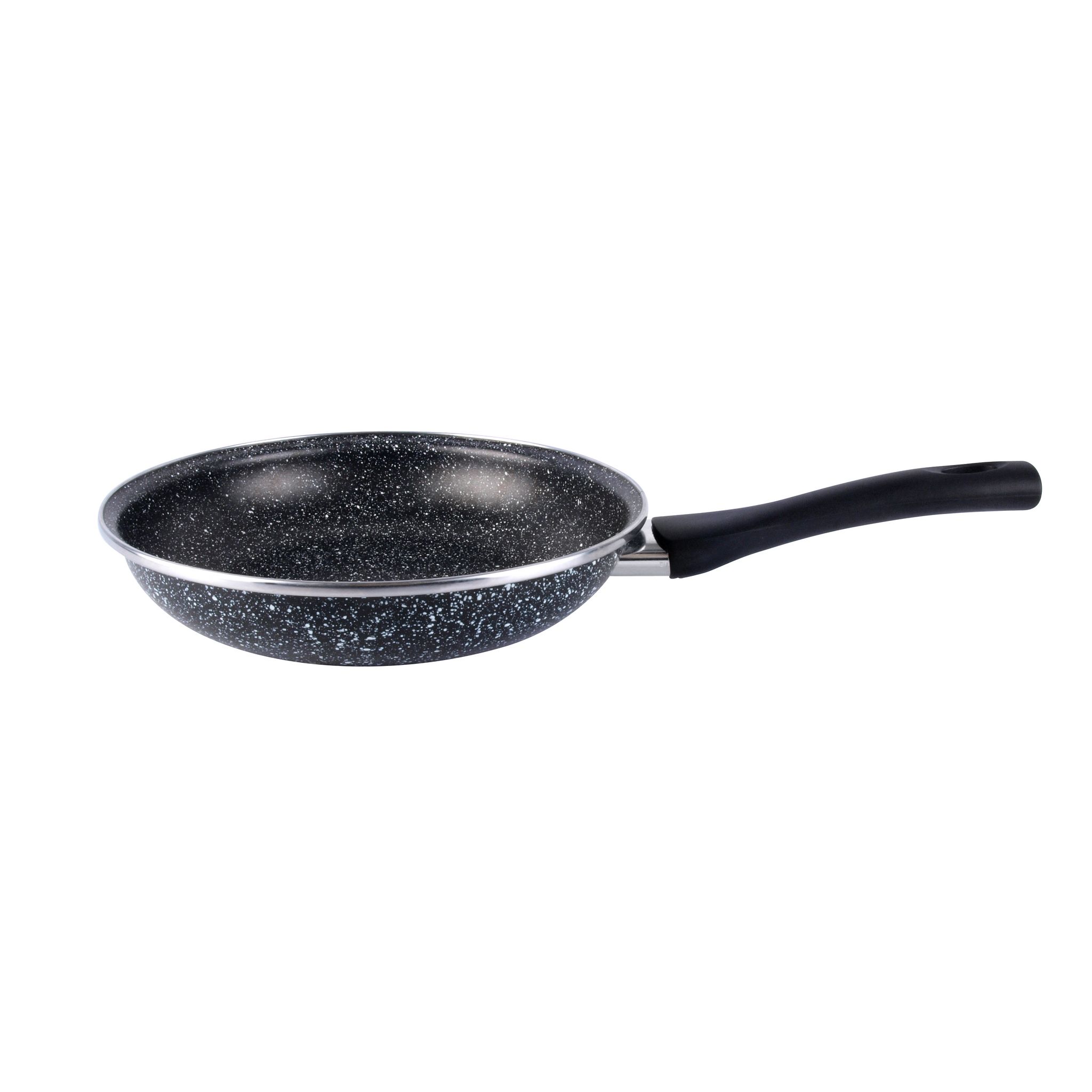 Poêle 20cm Effet Pierre – Neuve, Antiadhésive, Sans Marque, Cuisine Quotidienne