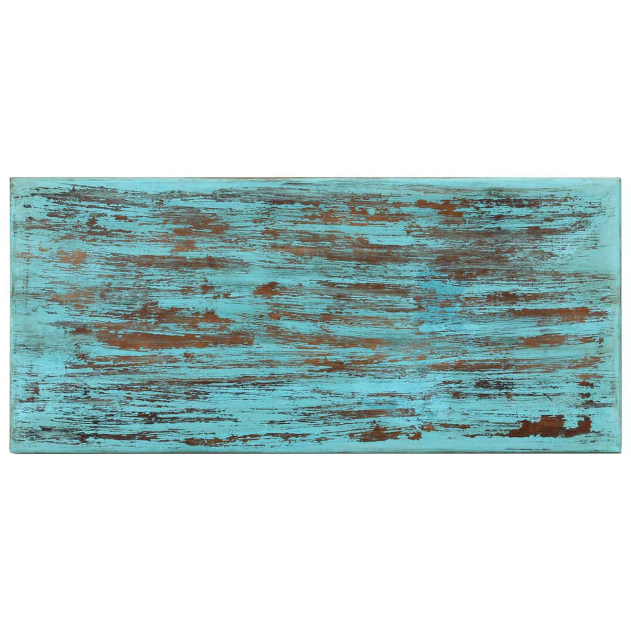 Voir la diapositive 3 : VIDAXL Table basse 110x50x34 cm bois de recuperation massif