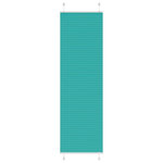 VIDAXL Store plisse vert petrole 55x200 cm largeur du tissu 54,4 cm