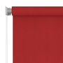 Voir la diapositive 3 : VIDAXL Store roulant d'exterieur 60x140 cm Rouge PEHD