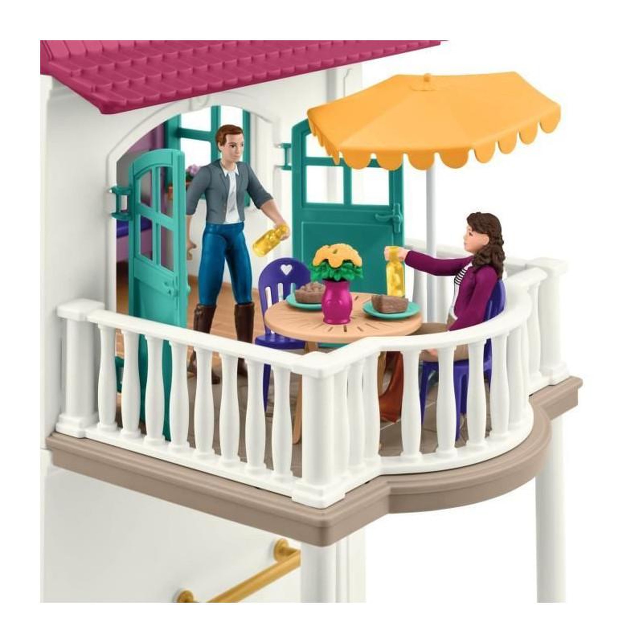 Voir la diapositive 6 : Schleich Coffret Grand centre équestre de Lakeside, SCHLEICH 42706, Horse Club, Des 4 ans