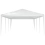 Voir la diapositive 4 : VIDAXL Tente de reception 4 x 9 m Blanc