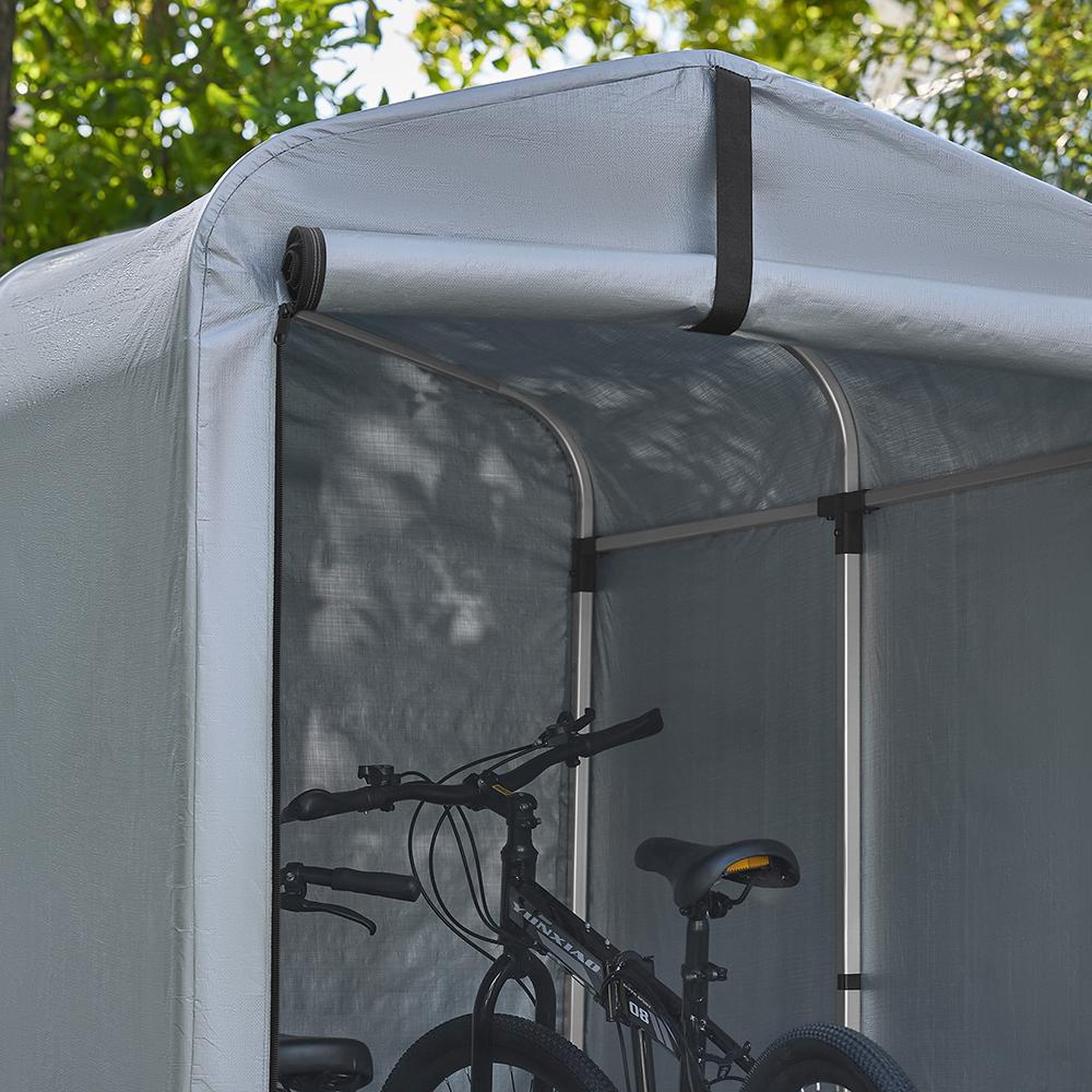 Voir la diapositive 5 : SOBUY SoBuy - Abri À Vélos 1 porte - Fonctionnel - KLS11-V