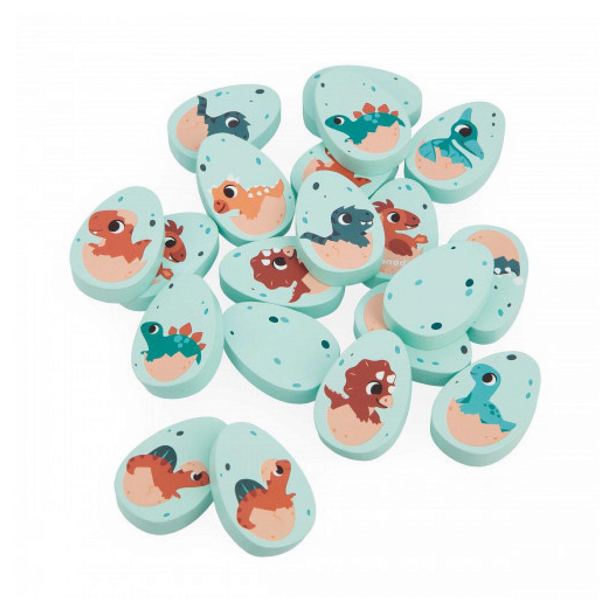 JANOD Memo Dino jeu en bois pour tout petit