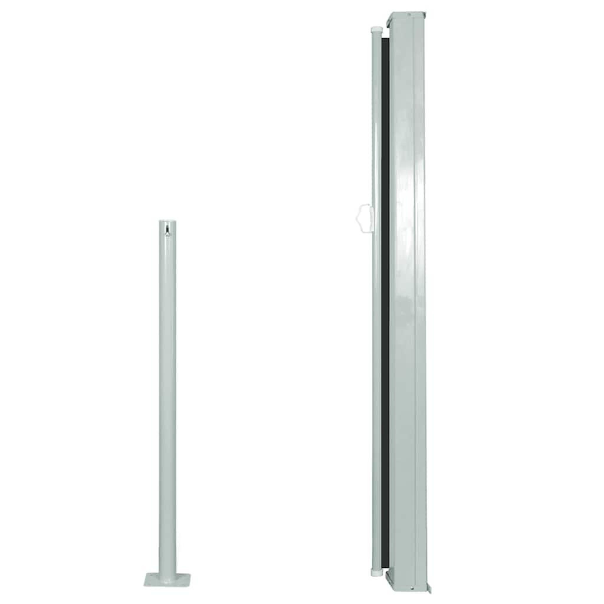 Voir la diapositive 2 : VIDAXL Auvent lateral retractable 120 x 300 cm Noir