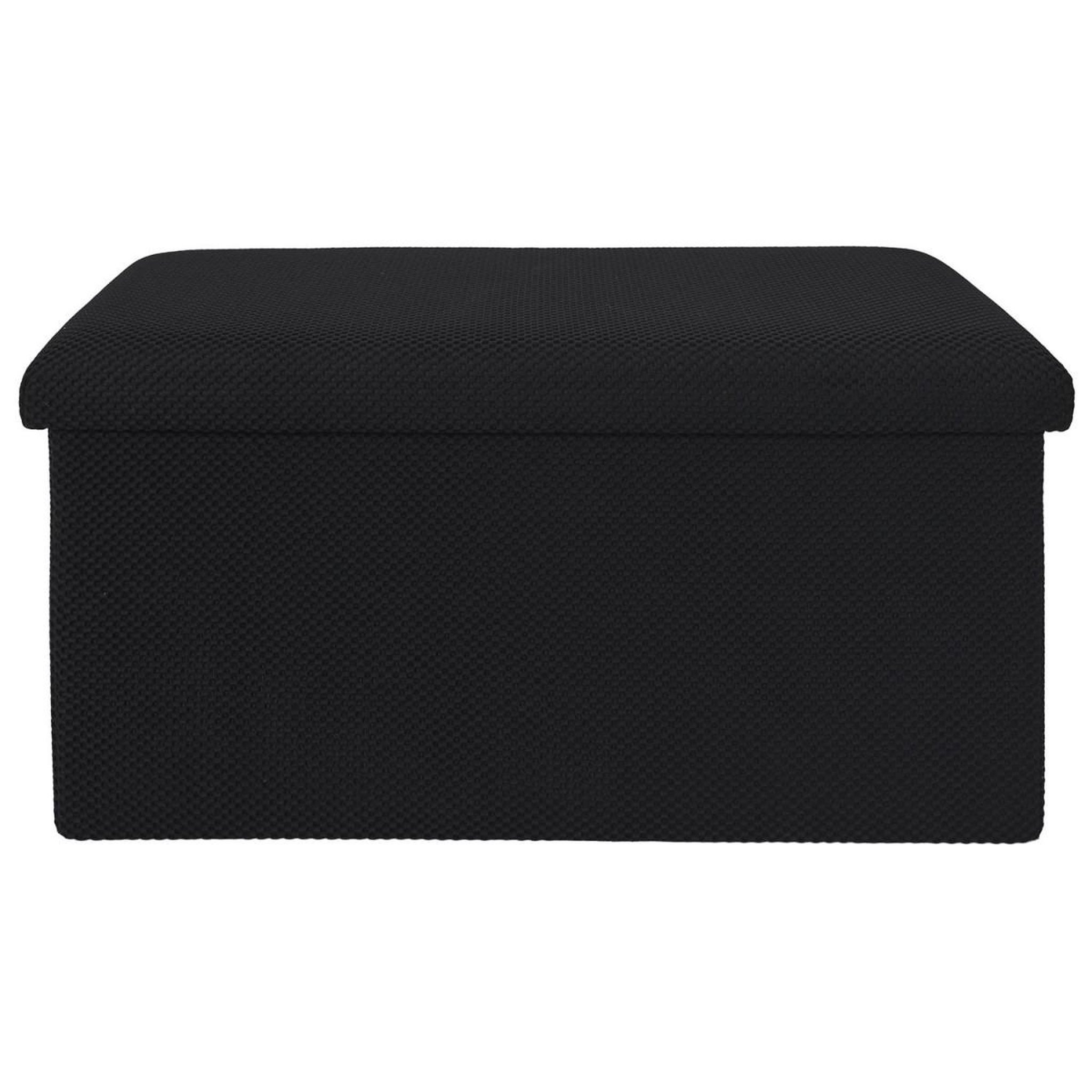 Voir la diapositive 2 : The Home Deco Factory Banquette coffre pliable  atome  76cm noir
