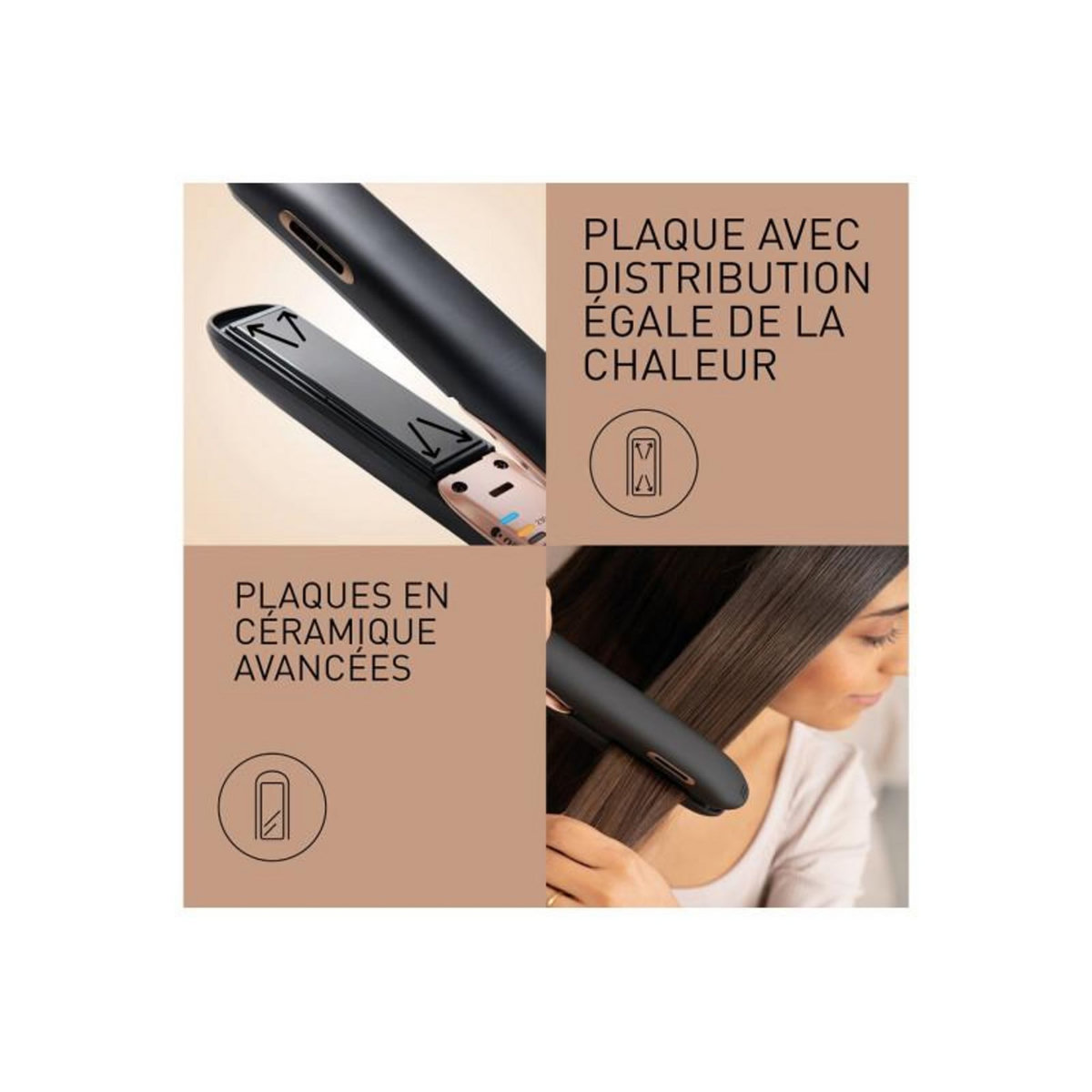 PANASONIC Lisseur Panasonic EH PHS9KK825