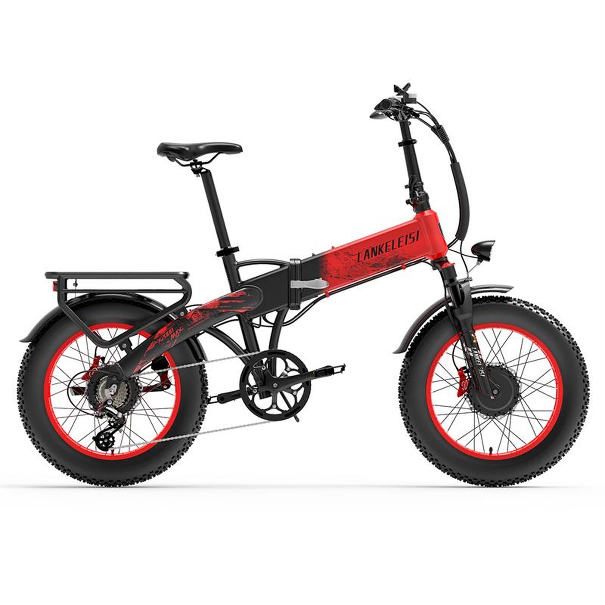 Voir la diapositive 1 : LANKELEISI Vélo électrique pliable LANKELEISI X2000 MAX
