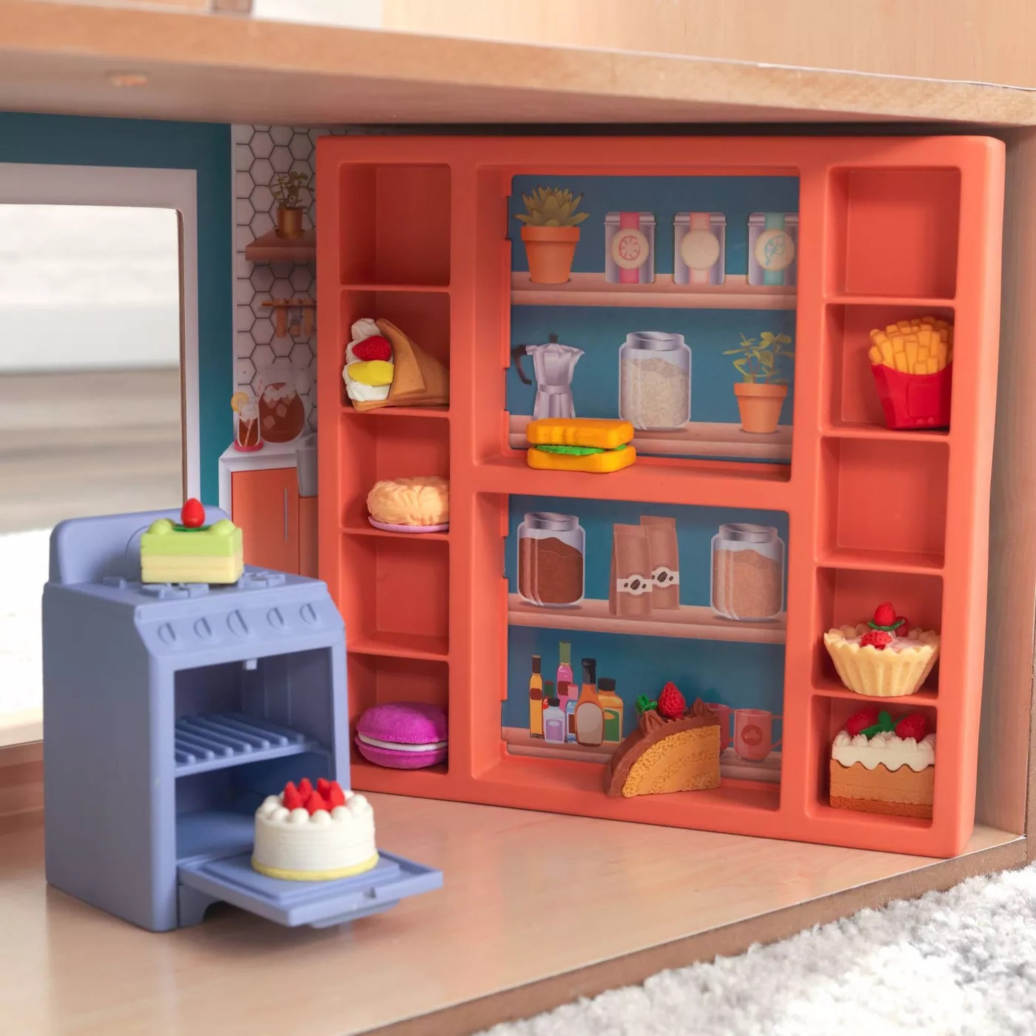 Voir la diapositive 5 : Kidkraft Maison de poupées en bois - Hazel