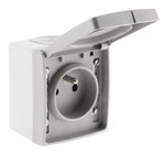 ZENITECH Prise 2 pôles + Terre 16A Orok - IP55