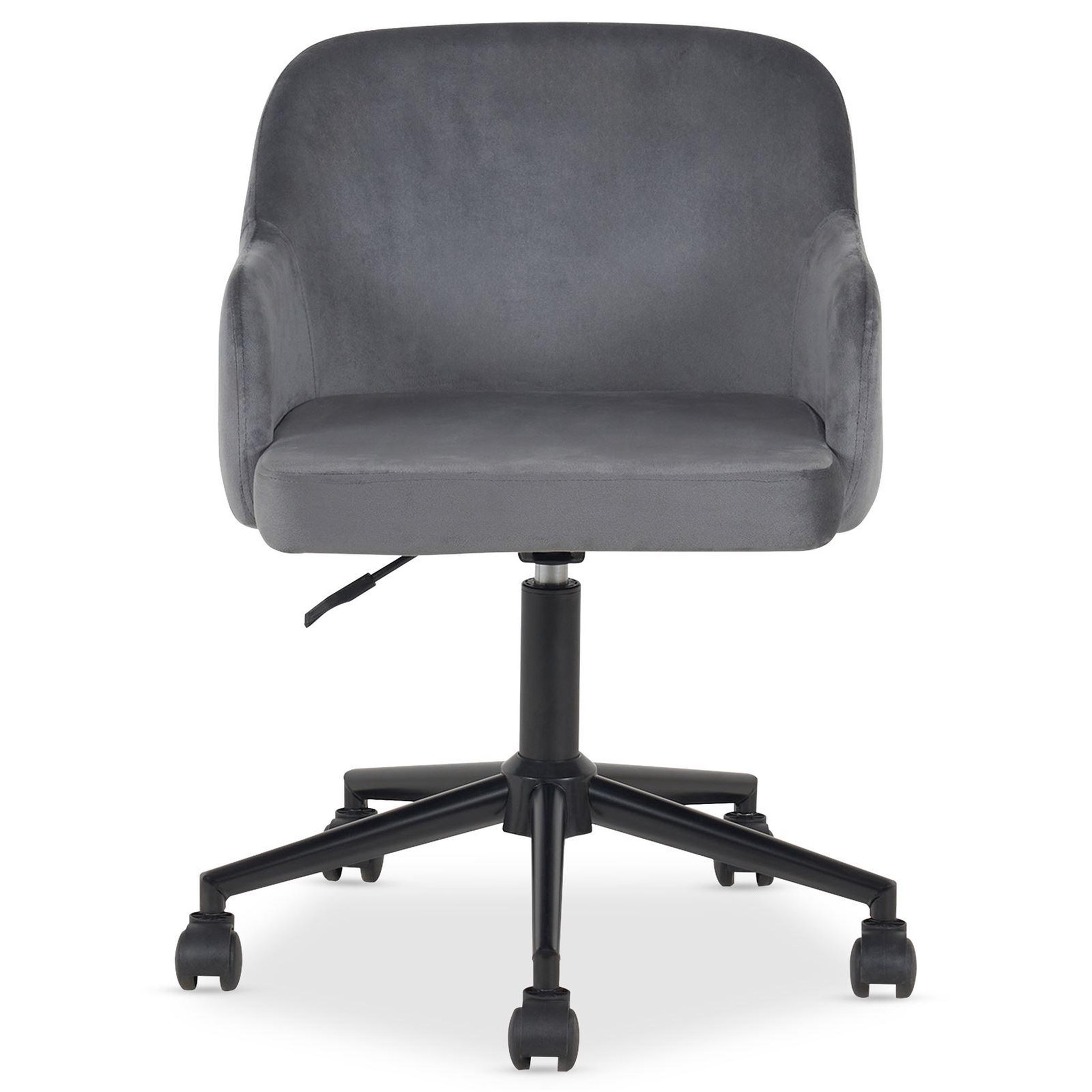 Voir la diapositive 3 : IDIMEX Chaise de bureau oliver en velours