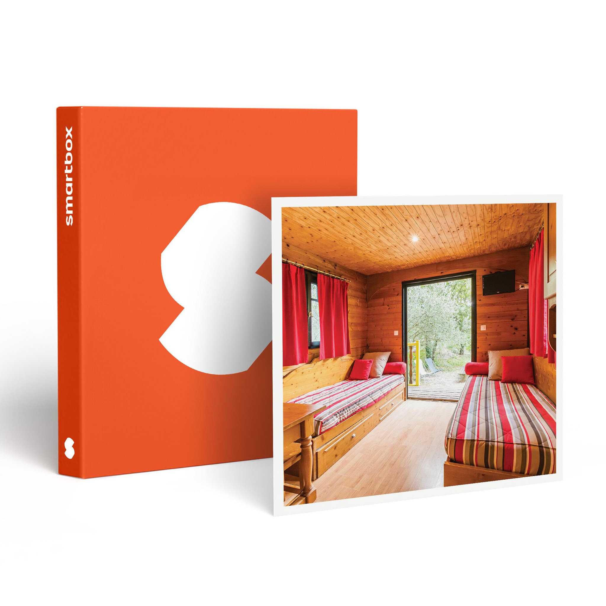 Smartbox 3 jours insolites en roulotte avec accès au spa en ardèche - coffret cadeau séjour