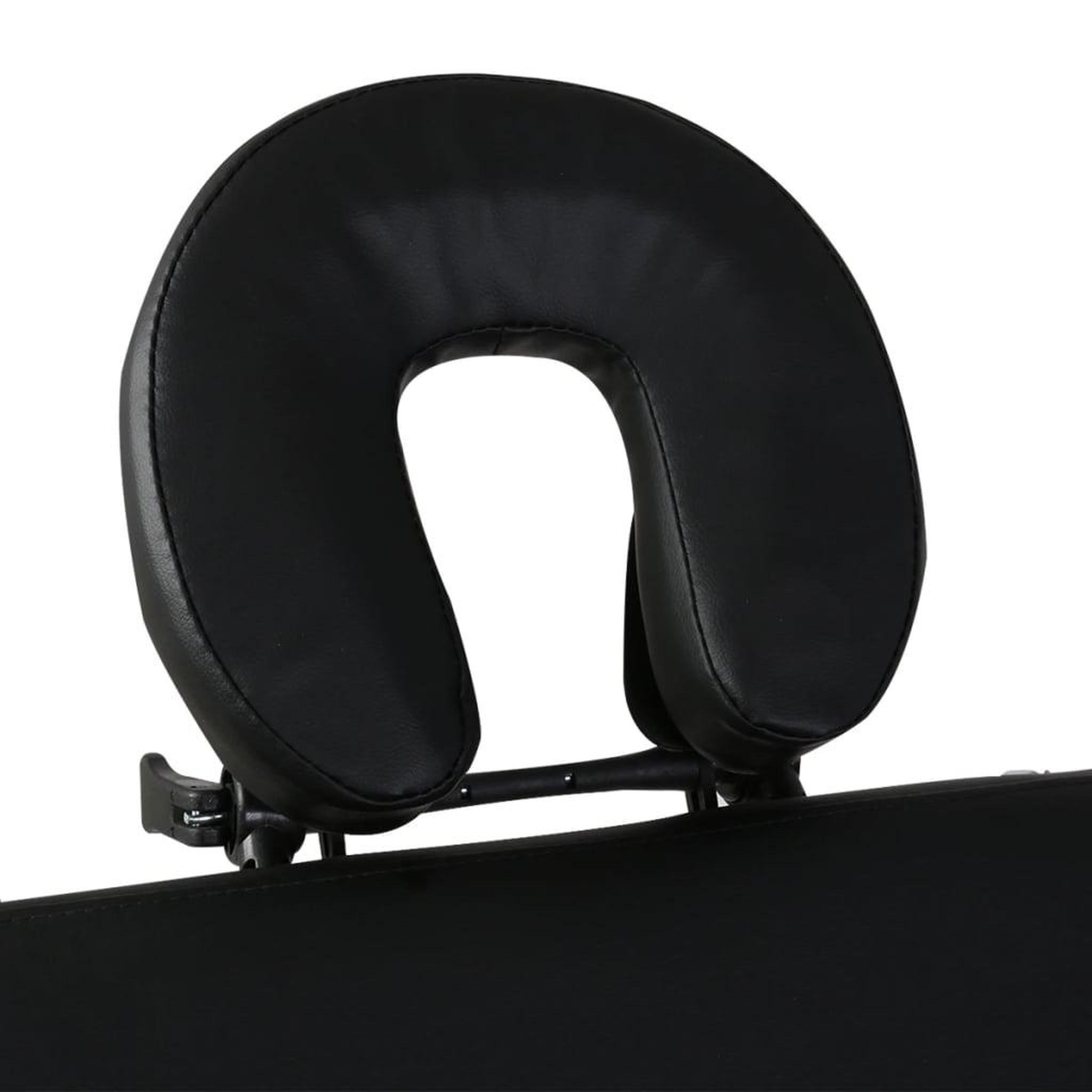 Voir la diapositive 5 : VIDAXL Table de massage pliable Noir 4 zones avec cadre en aluminium
