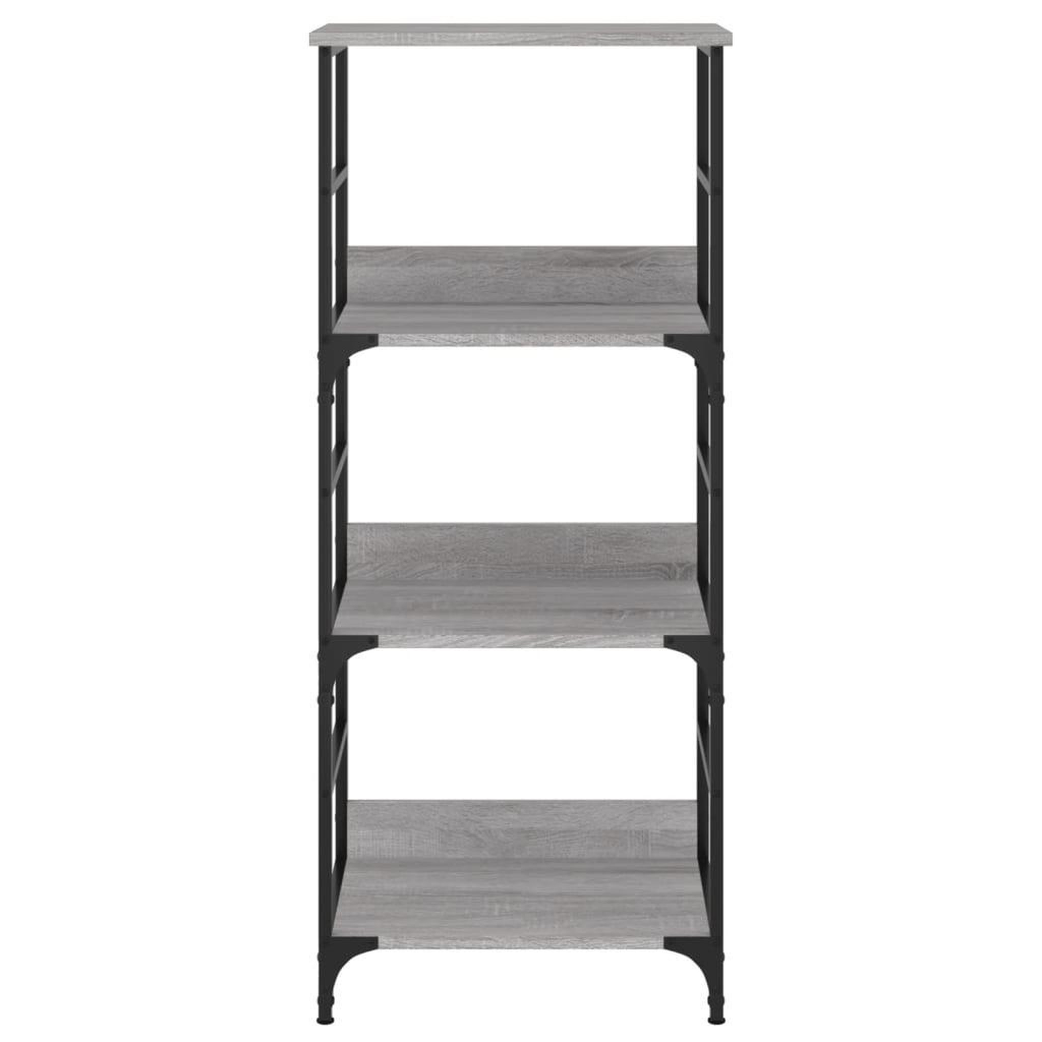 Voir la diapositive 4 : VIDAXL Bibliotheque sonoma gris 50x33x117,5 cm bois d'ingenierie