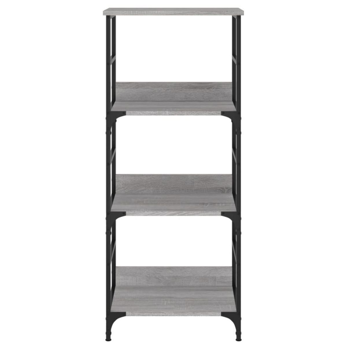 VIDAXL Bibliotheque sonoma gris 50x33x117,5 cm bois d'ingenierie