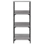 Voir la diapositive 4 : VIDAXL Bibliotheque sonoma gris 50x33x117,5 cm bois d'ingenierie