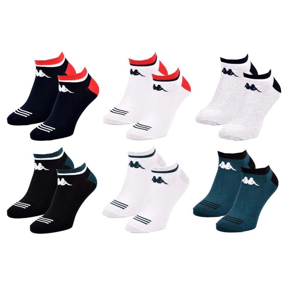 KAPPA Chaussettes KAPPA SNEAKER
