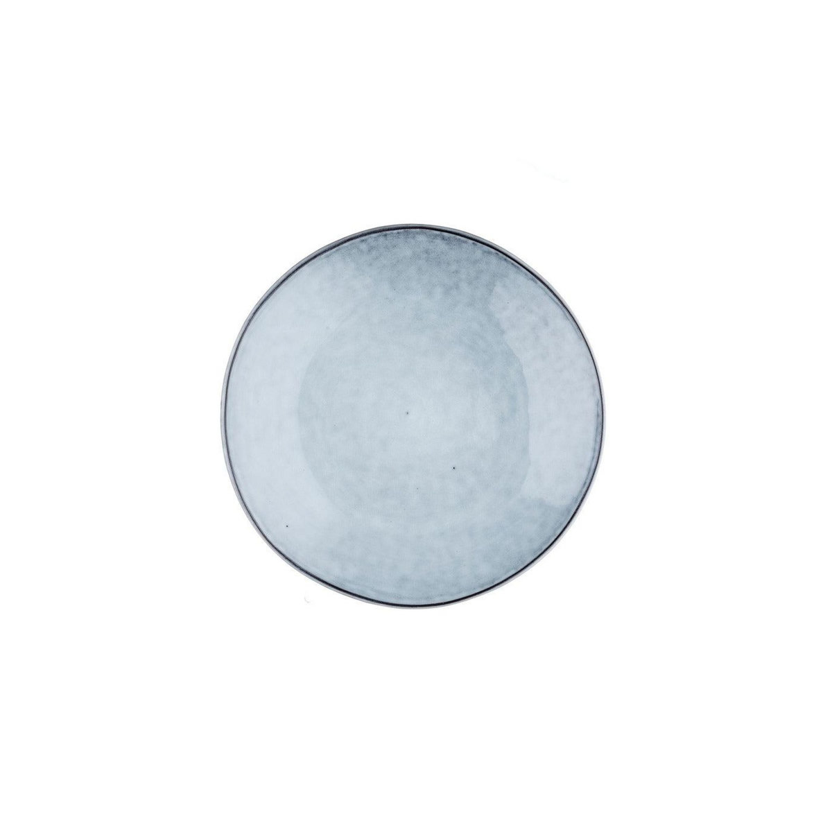 BJORN Assiette CLOUD Ø21,5cm - 6 pièces - Gris orage