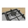 Voir la diapositive 3 : BOSCH Table de cuisson gaz 75cm 5 feux 10800w noir - PGQ7B5K90